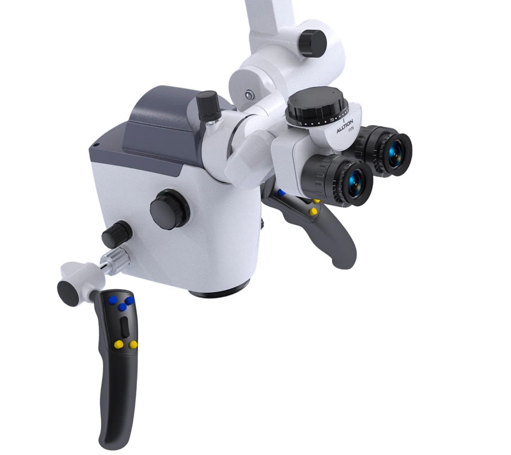 ALLTION AM-7400 — оптическая головка, ракурс слева