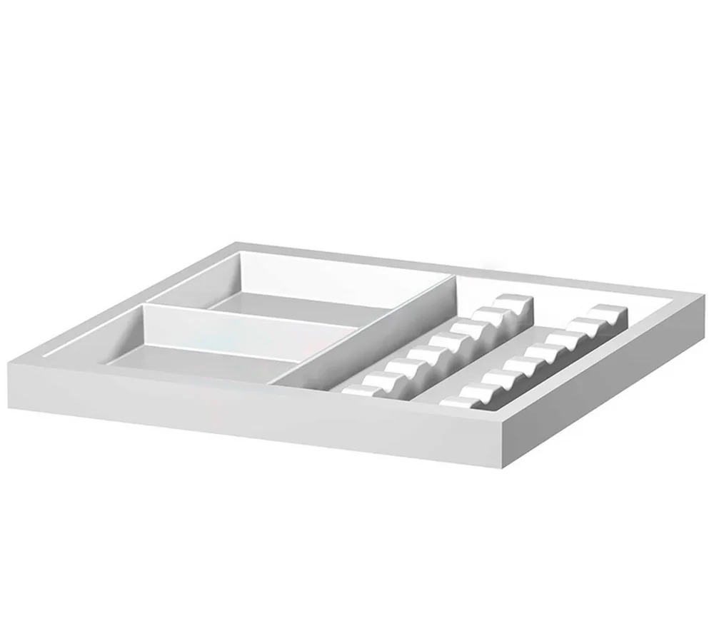 Arkodor AR-LOT3 Лоток пластиковый белый в любой выдвижной ящик